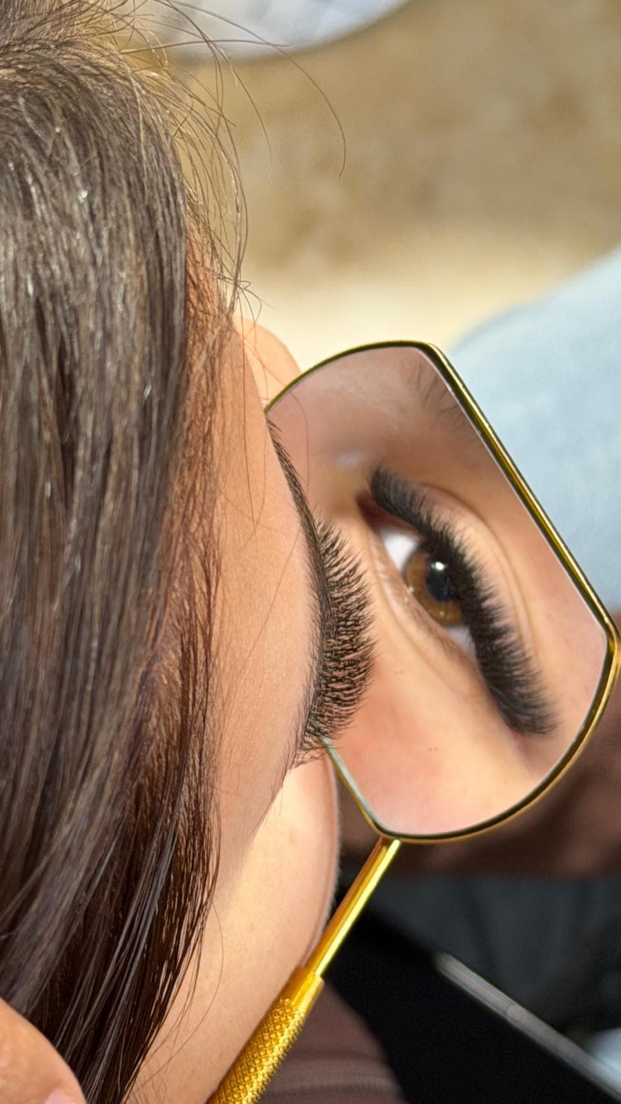 Before Lash Extensions